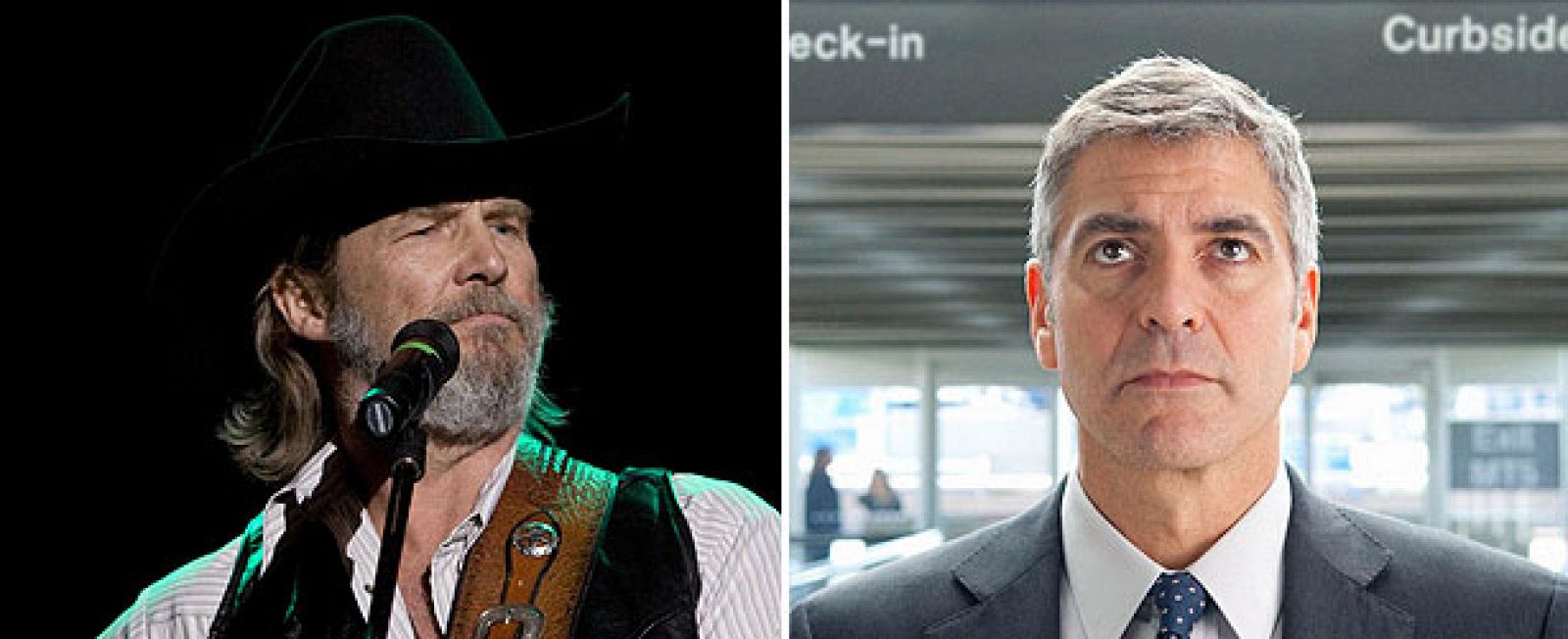 Jeff Bridges y George Clooney