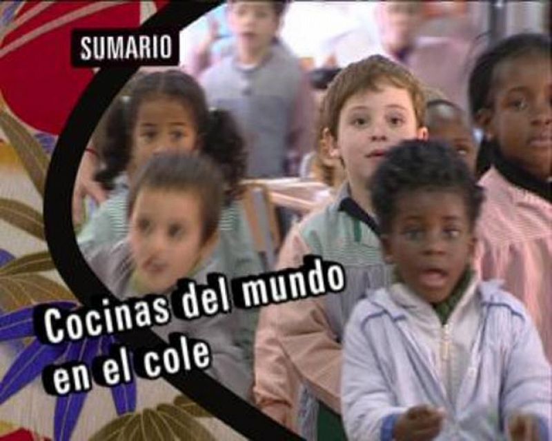 Cocinas del mundo en el cole