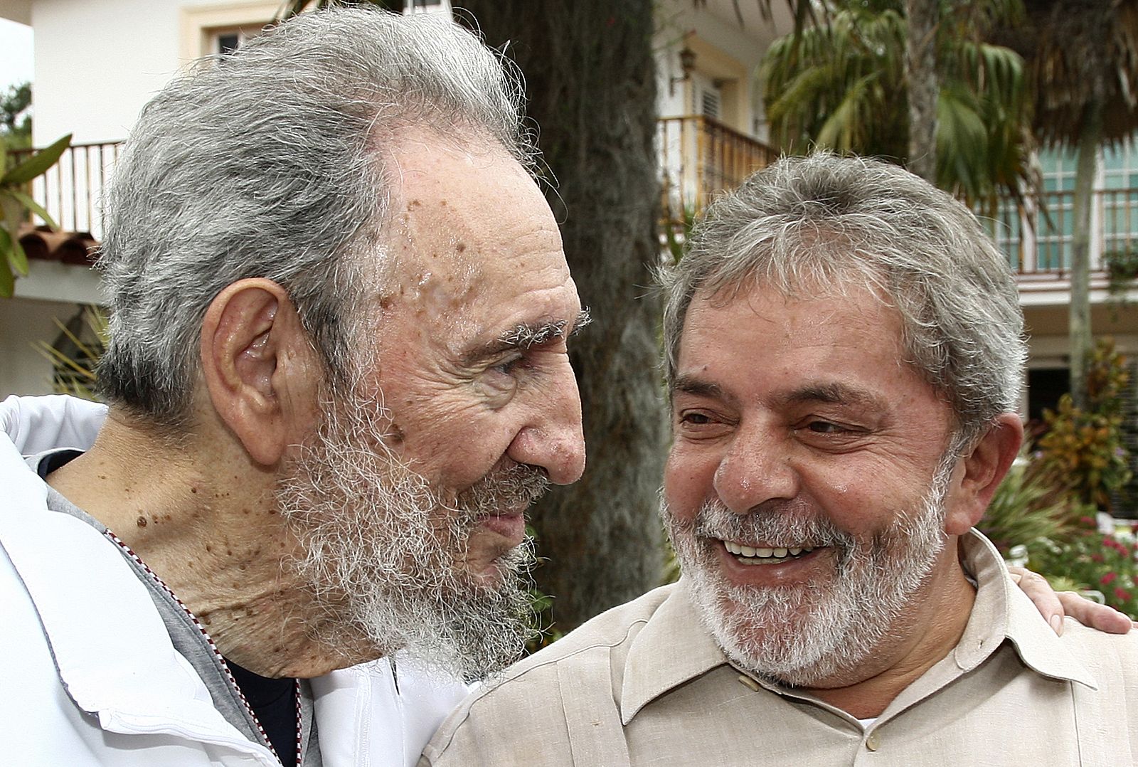 Castro en su última aparición pública tras la visita de Lula