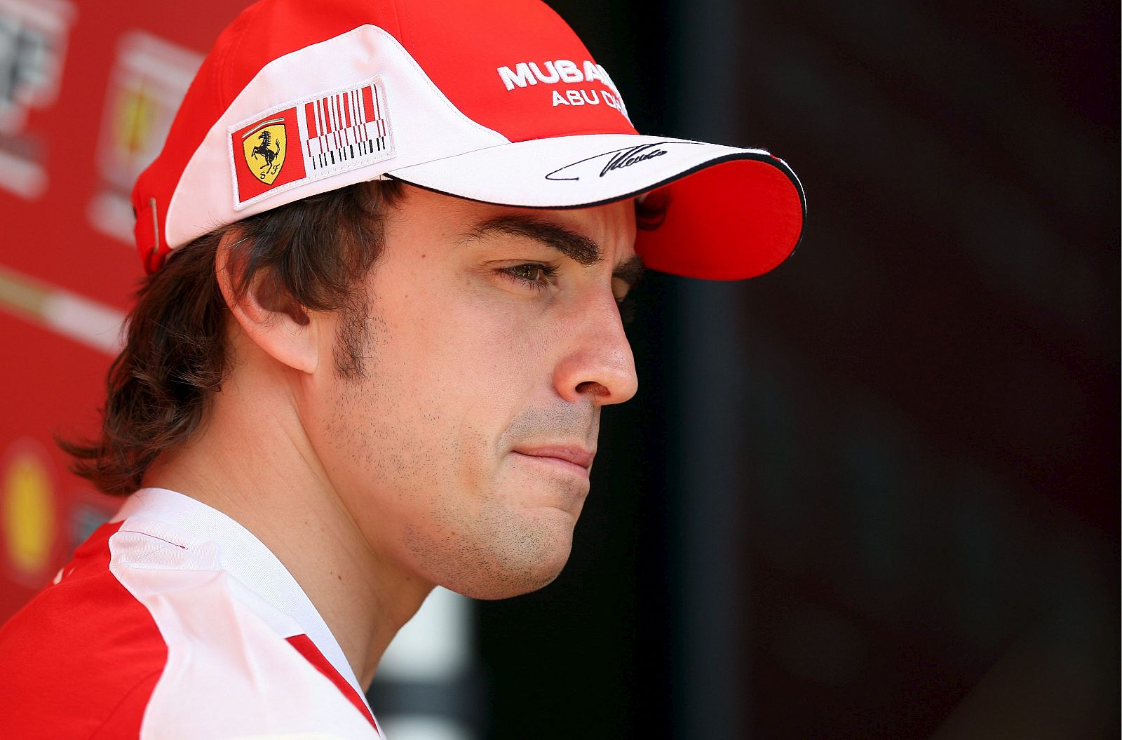 El piloto español de la escudería Ferrari, Fernando Alonso