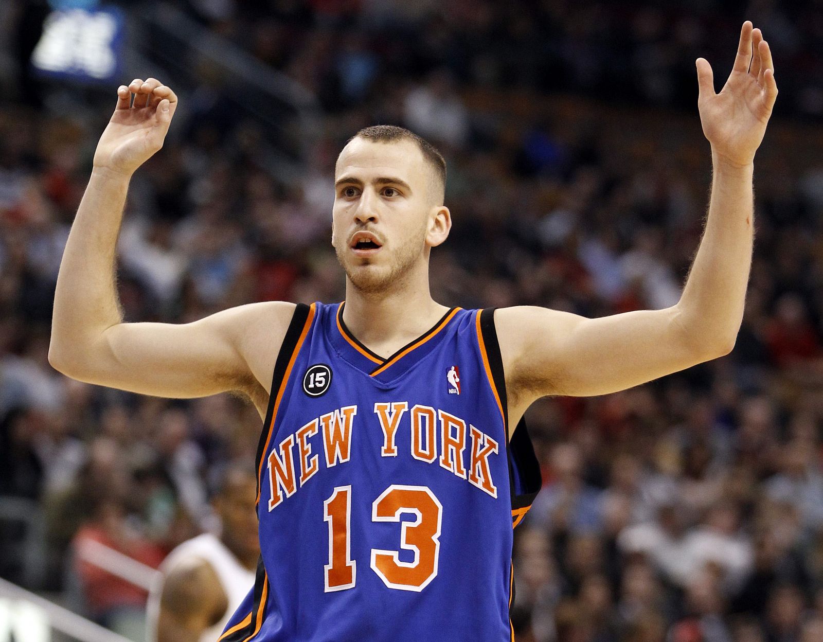 El base canario de los New York Knicks, Sergio Rodriguez.