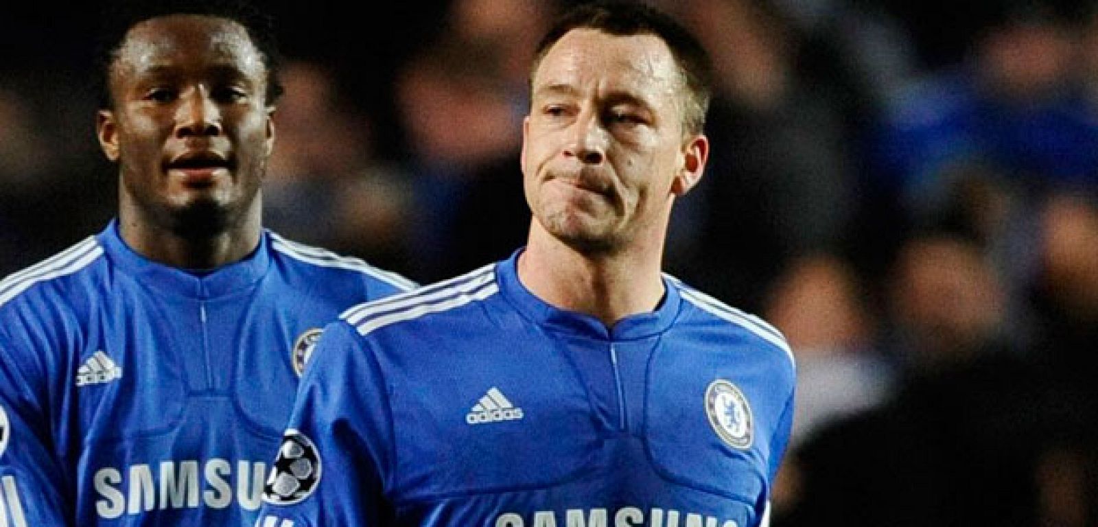 Terry durante el partido ante el Inter de Milán en la Champions League.