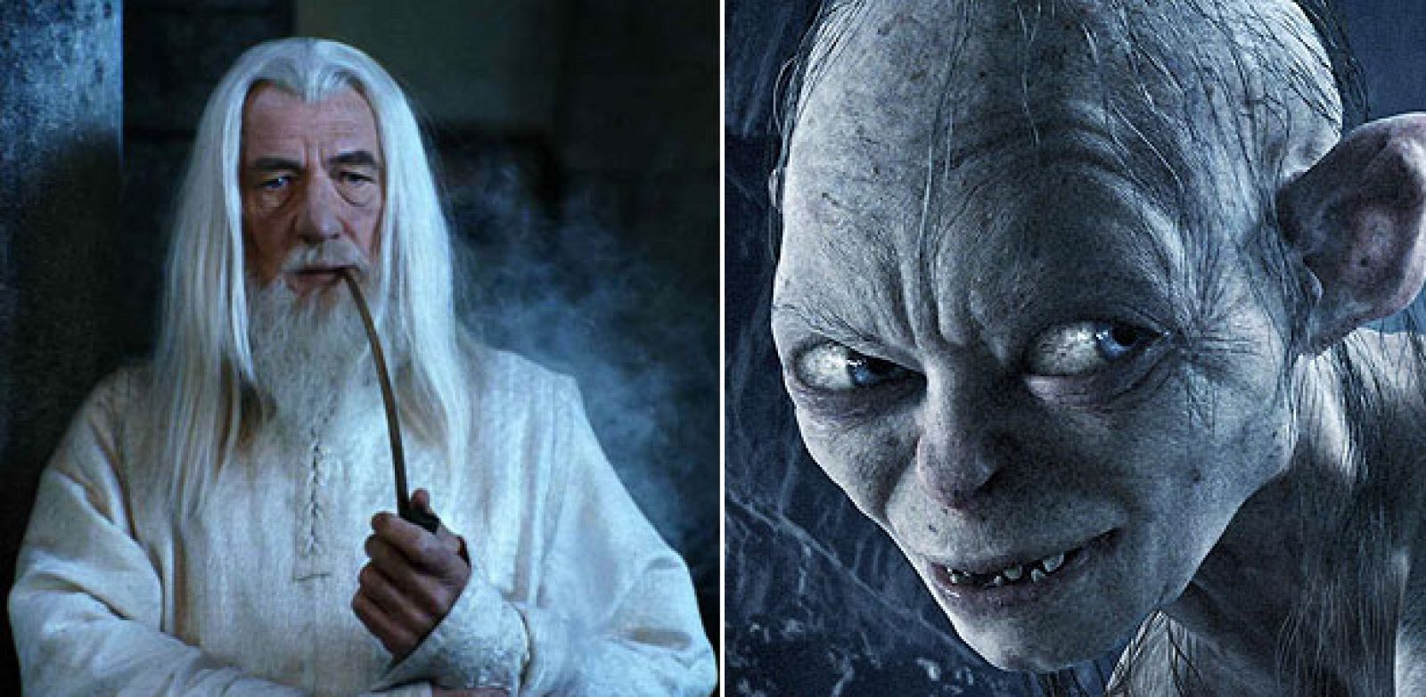 Ian McKellen y Andy Serkis (que interpreta al Gollum) son los dos únicos actores de 'El Señor de los anillos' que repiten en 'El Hobbit', la precuela dirigida por Guillermo del Toro.