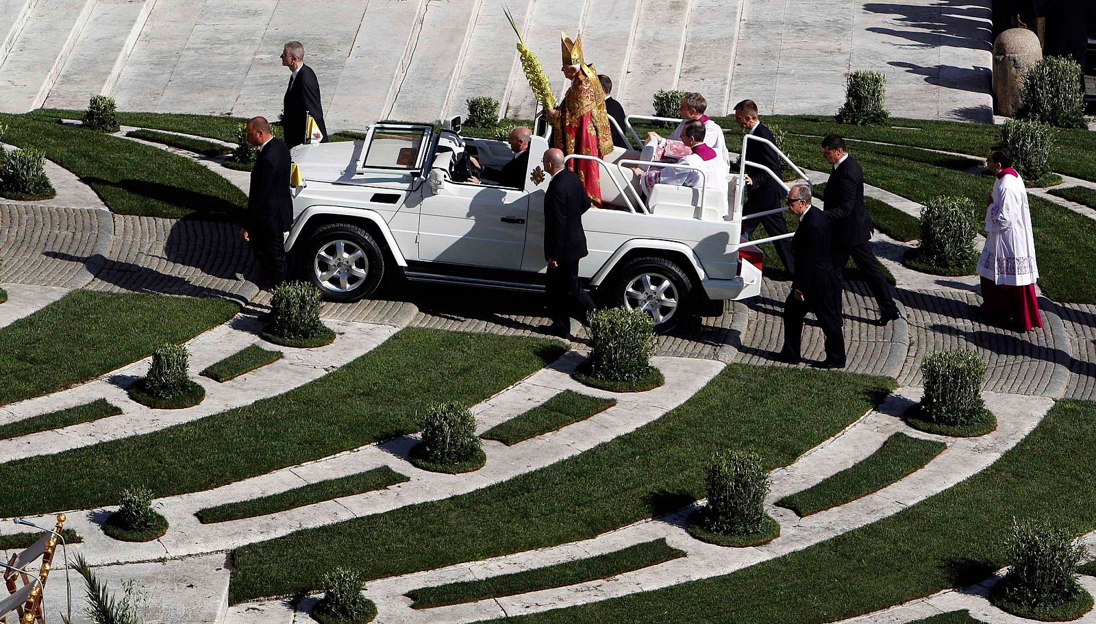 El Papa abre los ritos de la Semana Santa con la procesión de las Palmas