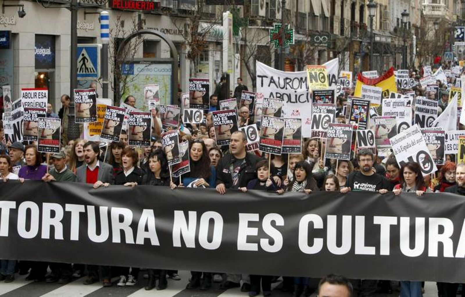 Un millar de personas piden que se prohiban los toros l RTVE.es