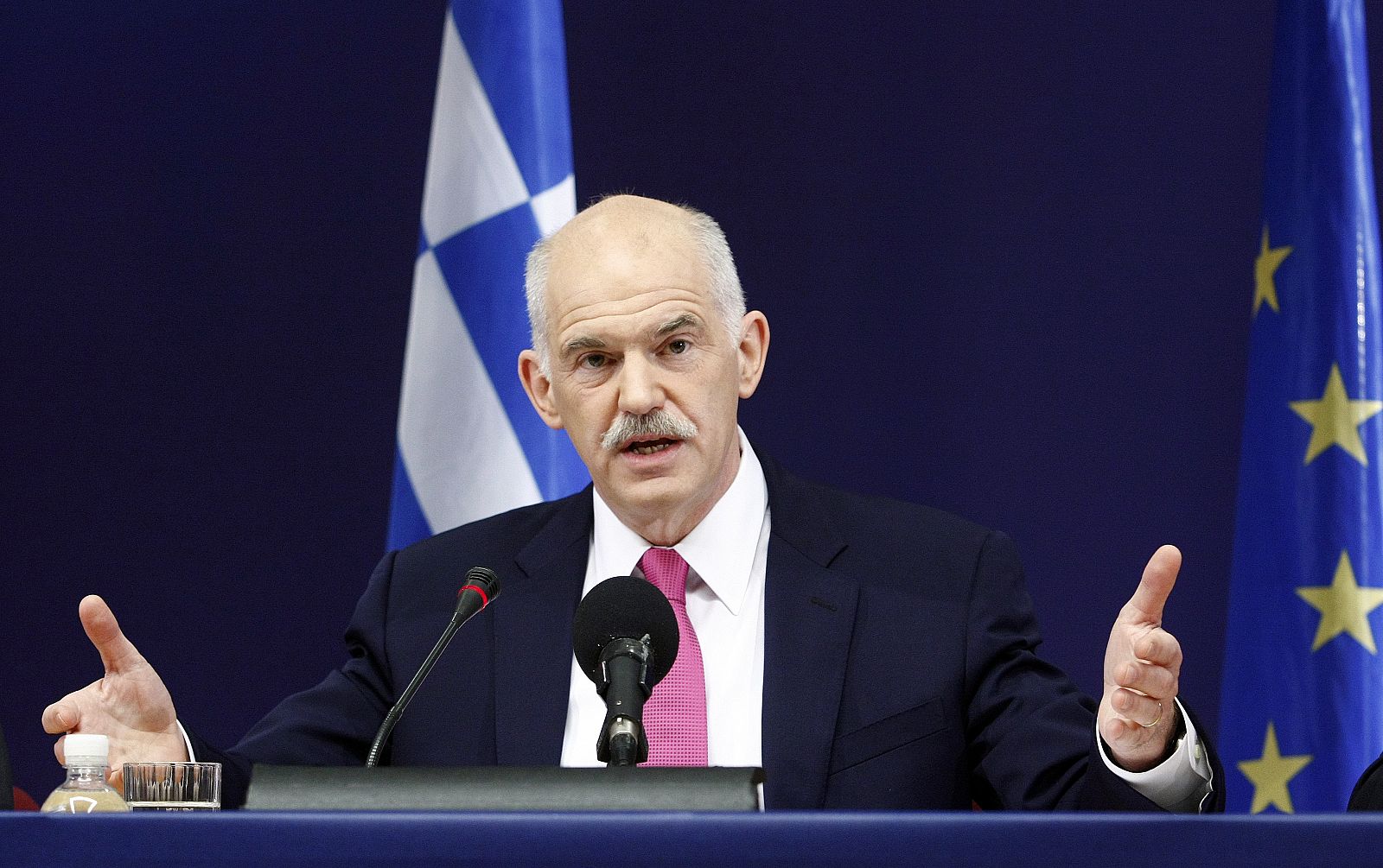El primer ministro griego, Giorgios Papandreu.