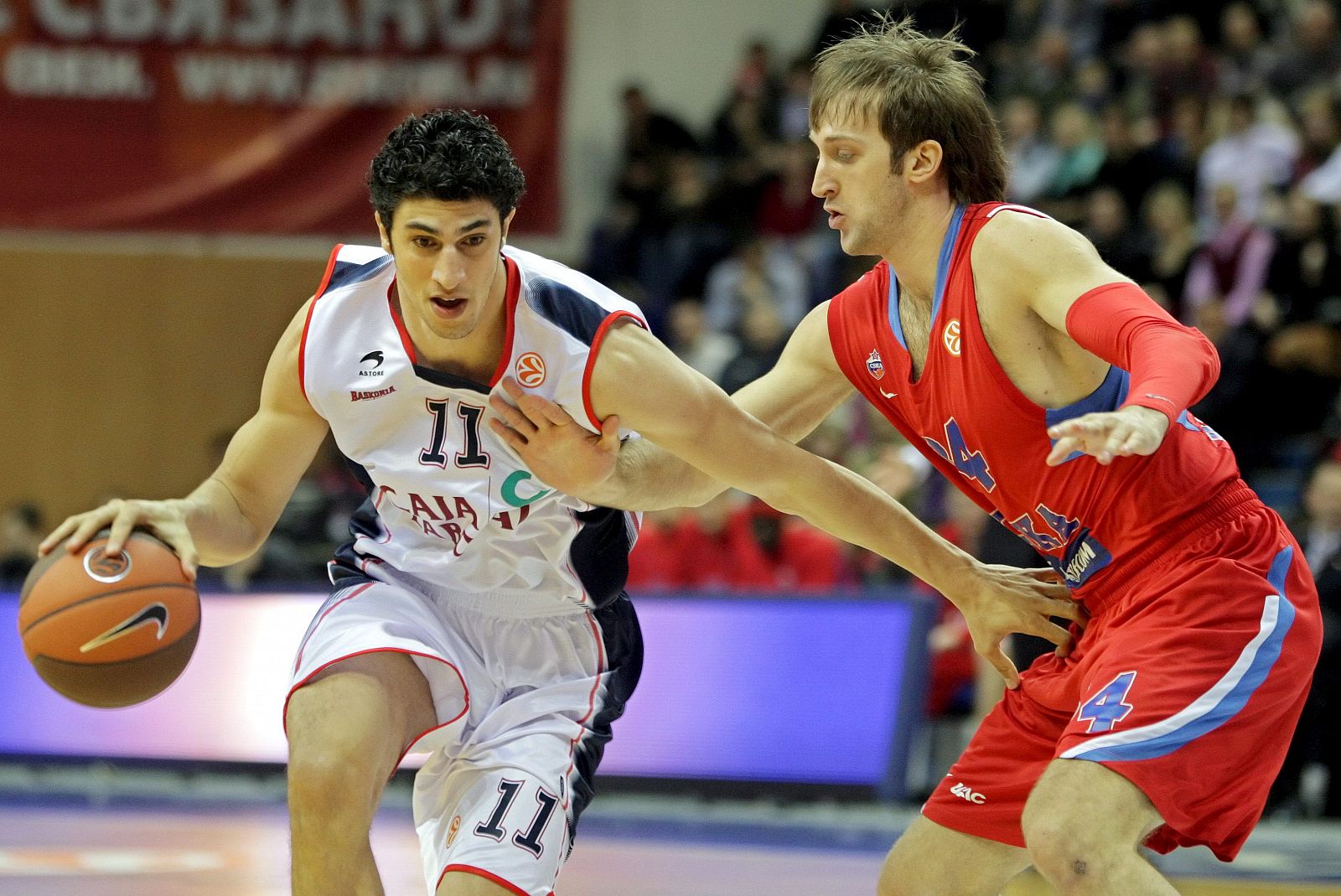 El CSKA llega a casa del Caja Laboral con un parcial de 2-0.