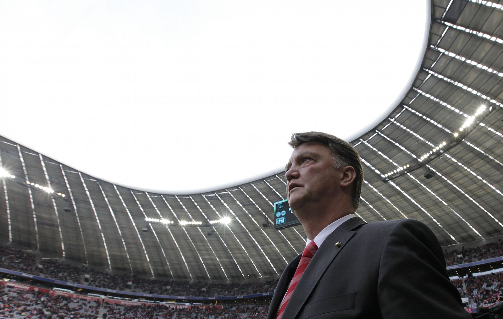 Van Gaal, entrenador del Bayern de Múnich.