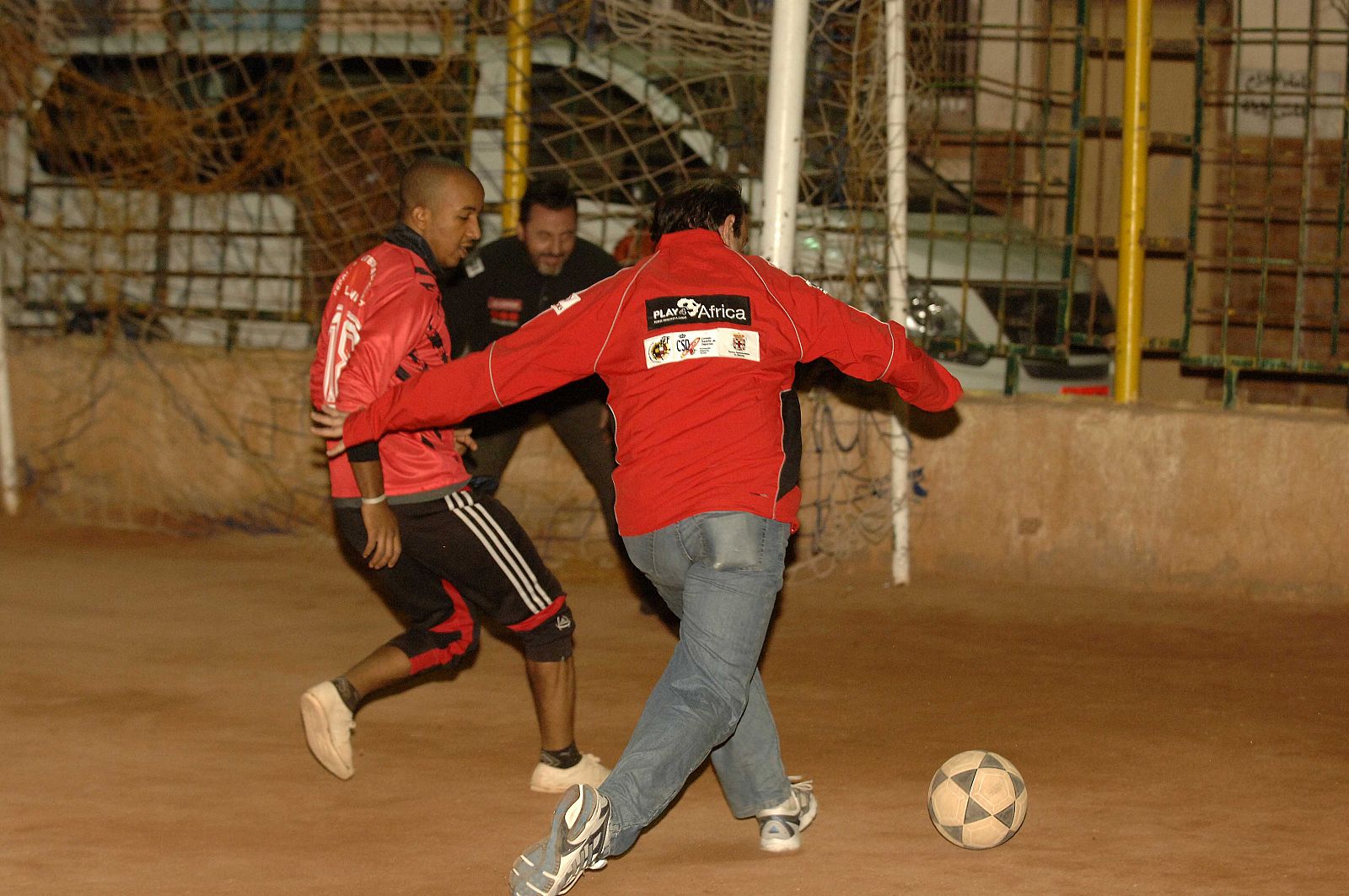 Partido de hermandad entre Play4África y el Duky Club.