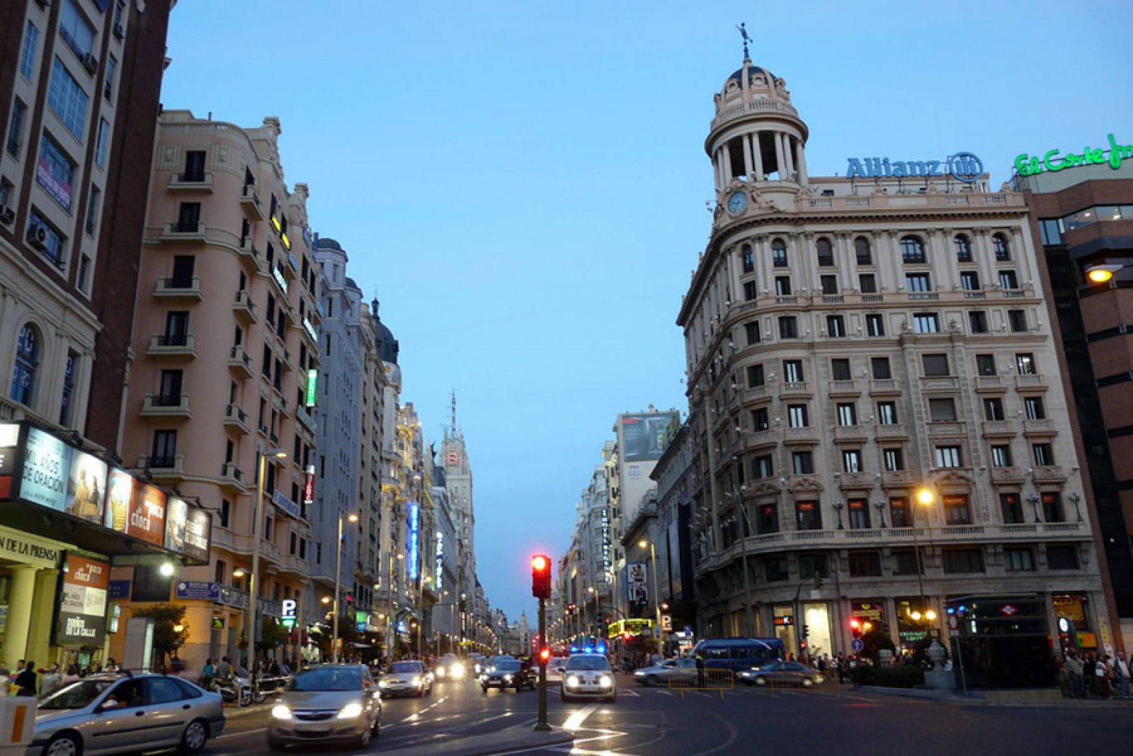 Gran Vía de Madrid.