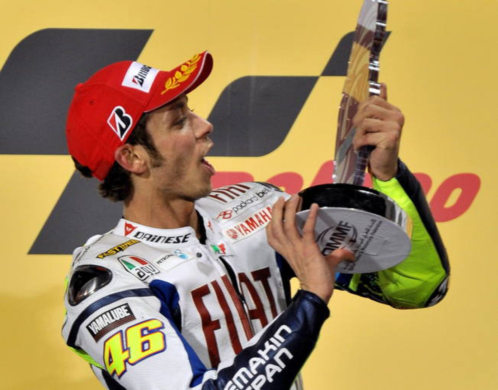 El piloto italiano Valentino Rossi