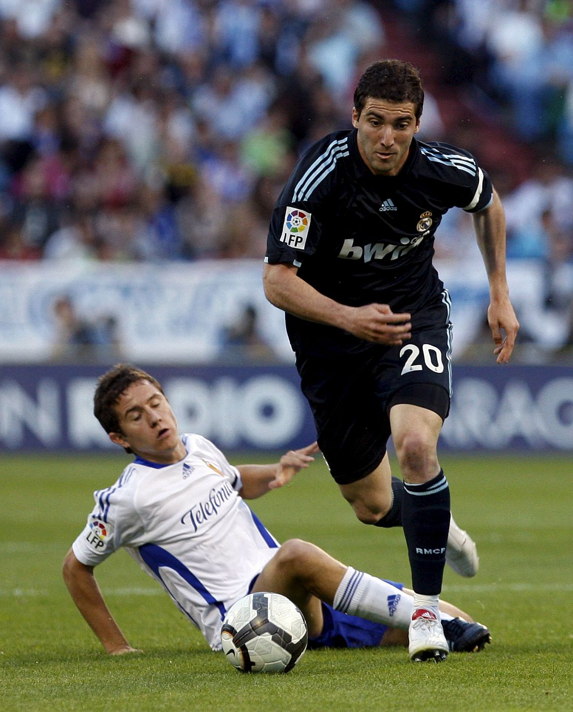 El delantero argentino del Real Madrid, Gonzalo Higuaín.