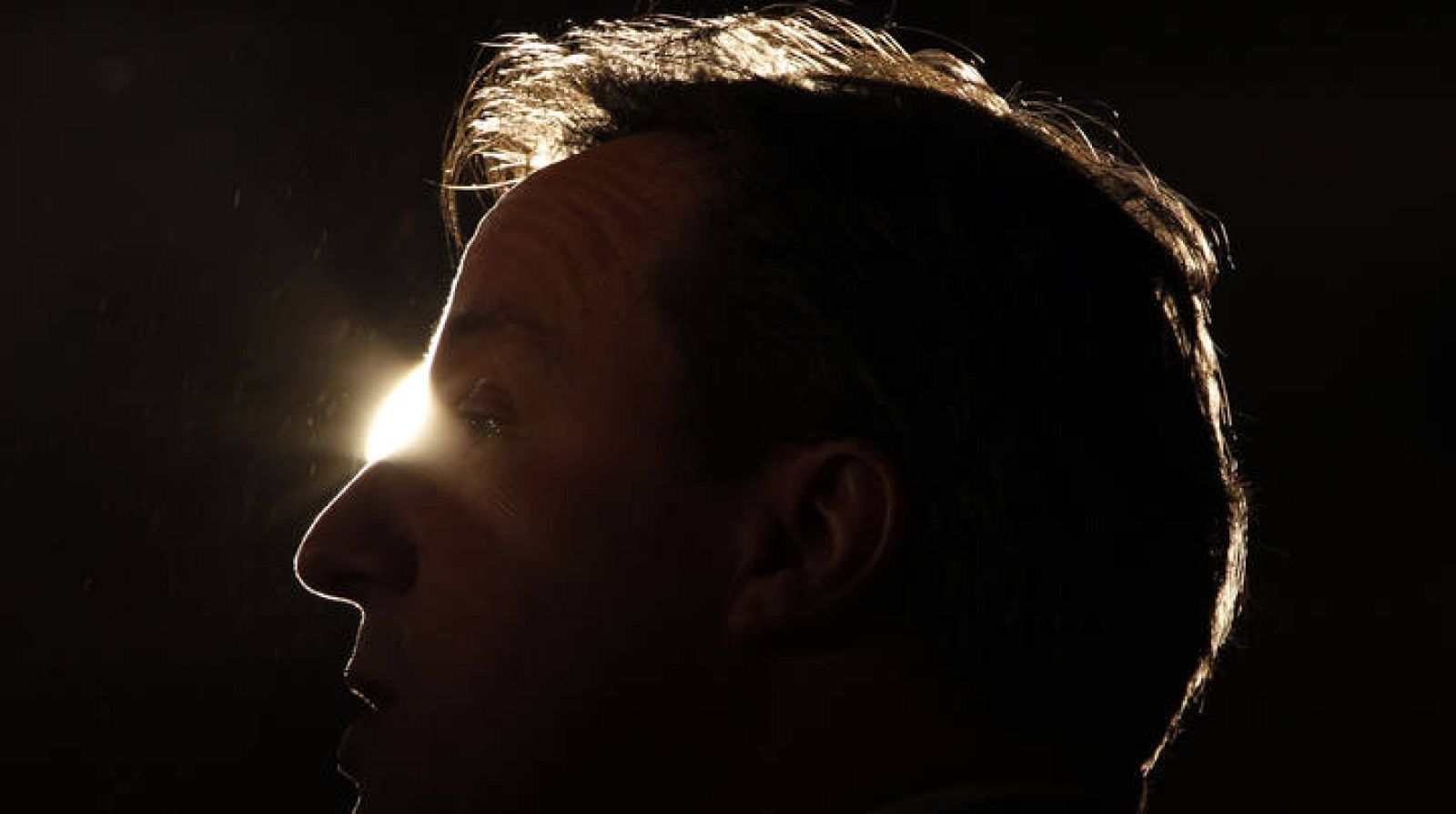 David Cameron durante uno de sus últimos mítines