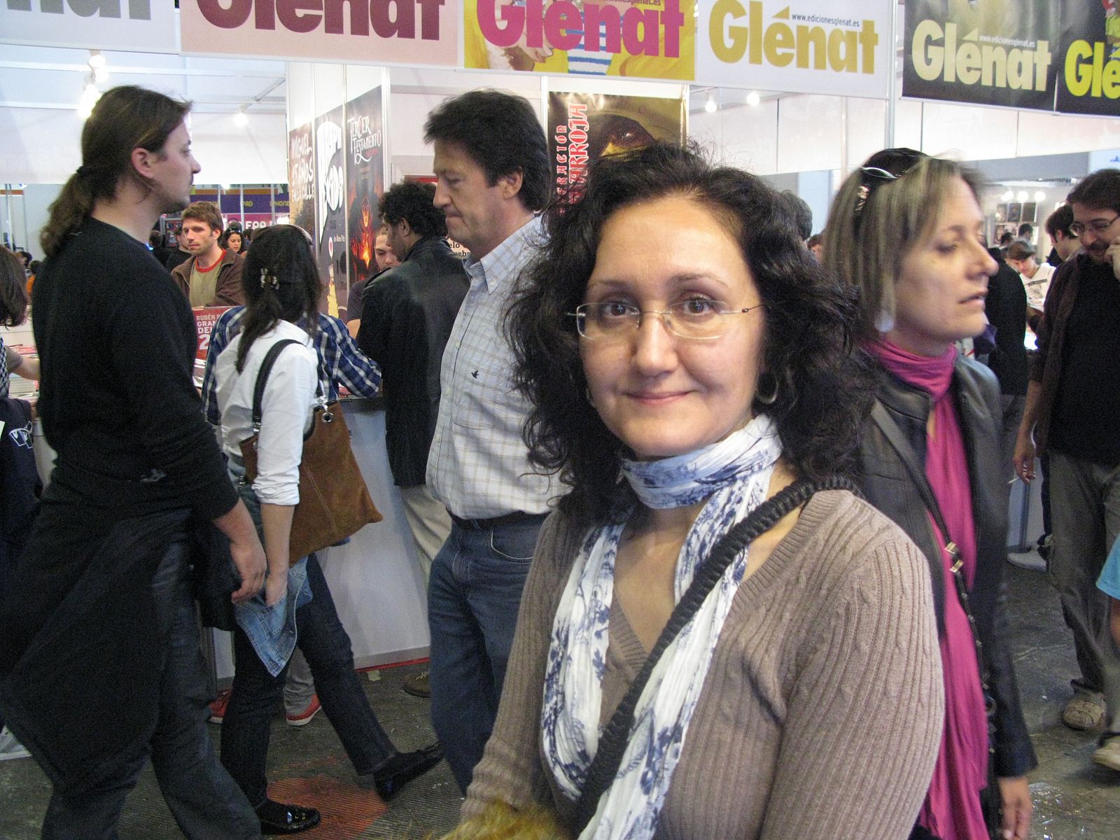 Ana Miralles en el 28 Salón del cómic de Barcelona