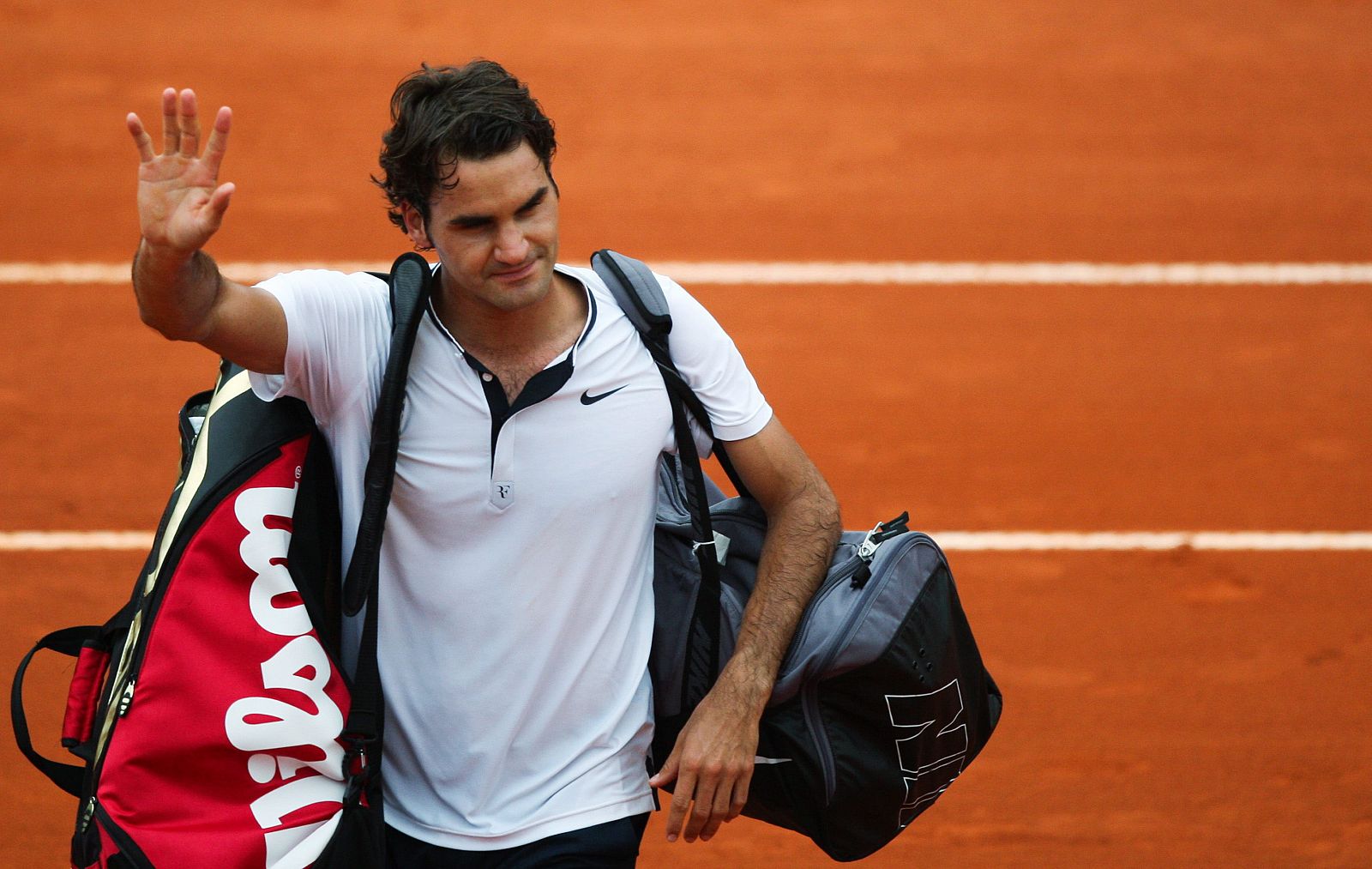 Federer encajó su última derrota en tierra ante Montañés en Estoril el pasado 8 de mayo.