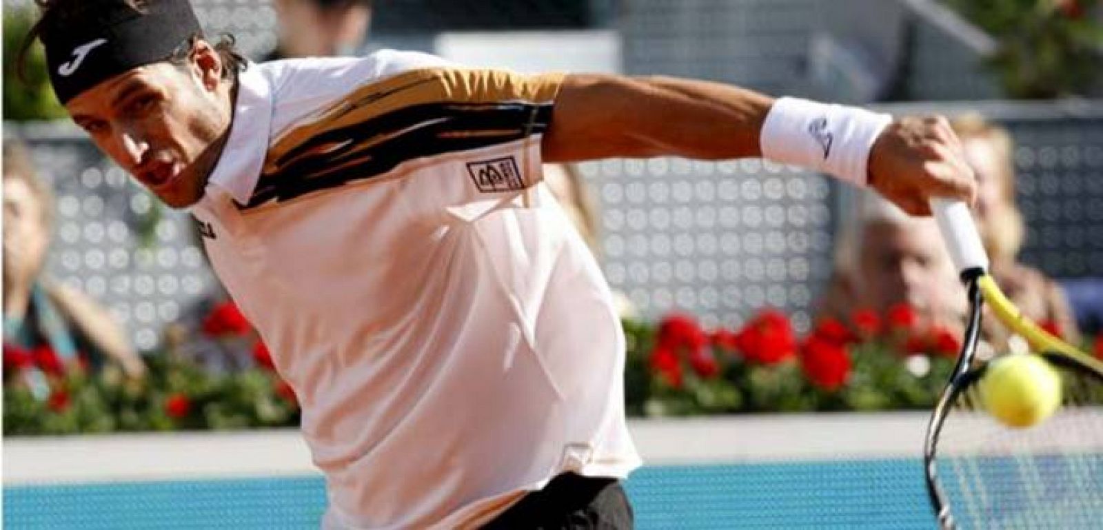 Feliciano López comienza con buen pie el Open de Madrid.