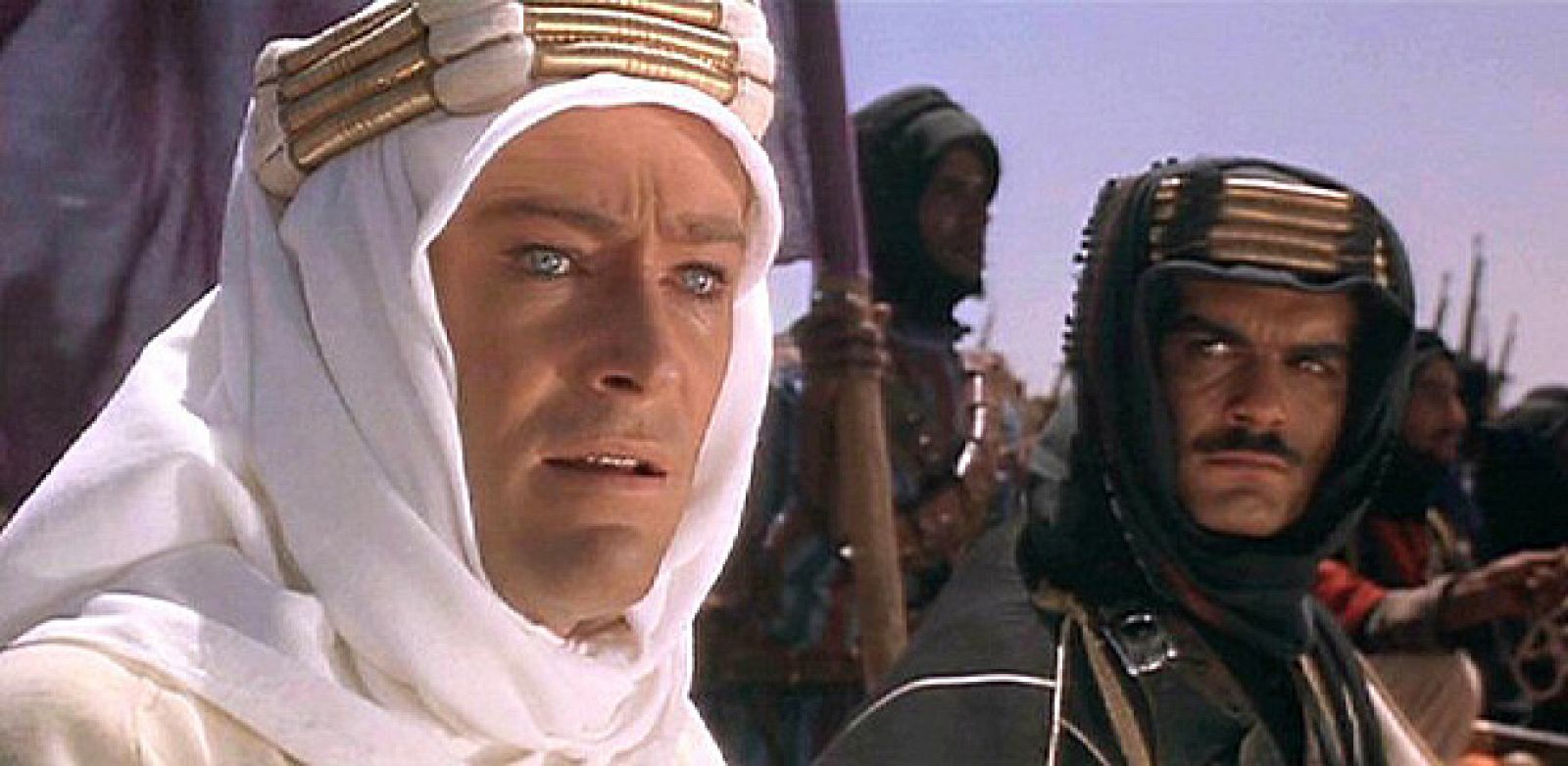 Peter O'Toole interpretó a Lawrence de Arabia en la famosa película de David Lean que consiguió 7 Oscar de la Academia