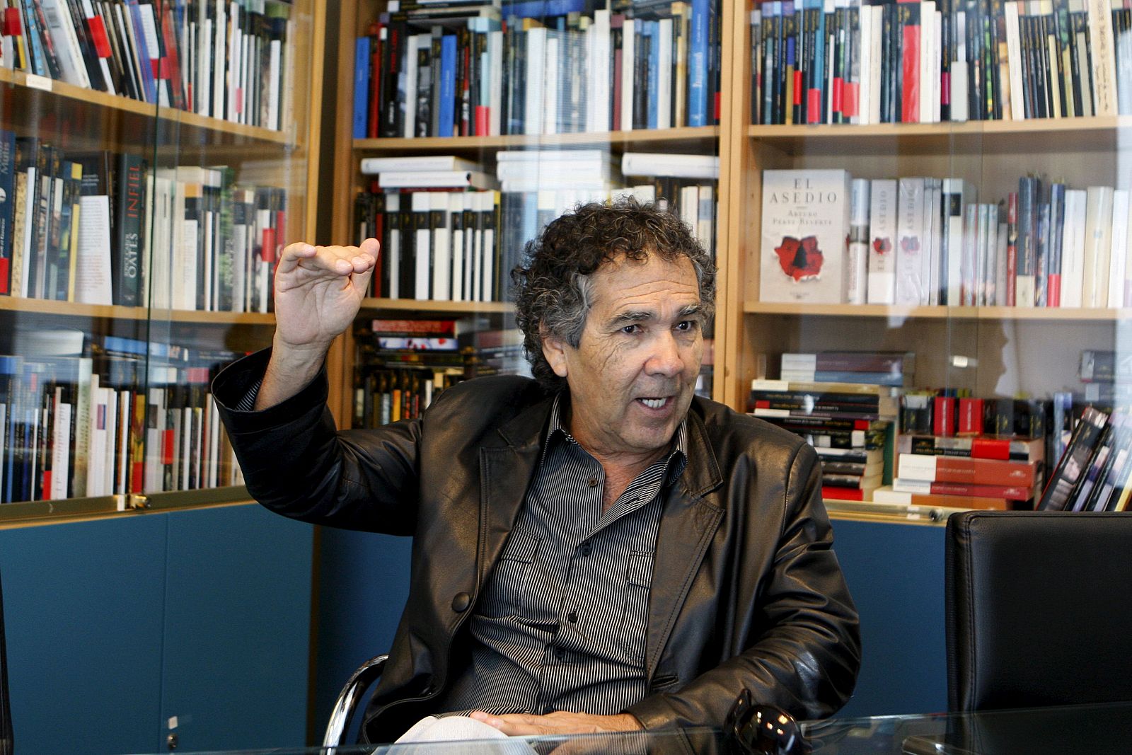 El escritor chileno Hernán Rivera Letelier.