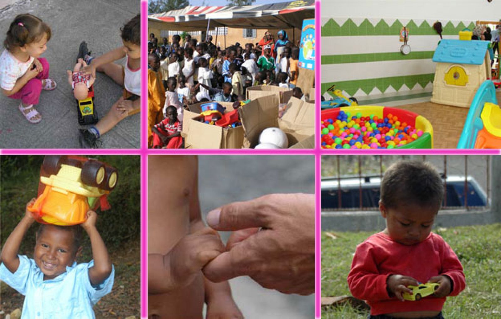 entrega juguetes "un juguete, una ilusión"