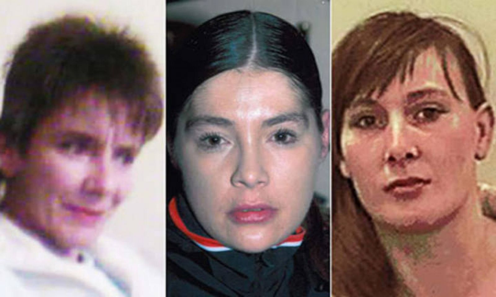 Imagen de las tres prostitutas asesinadas.