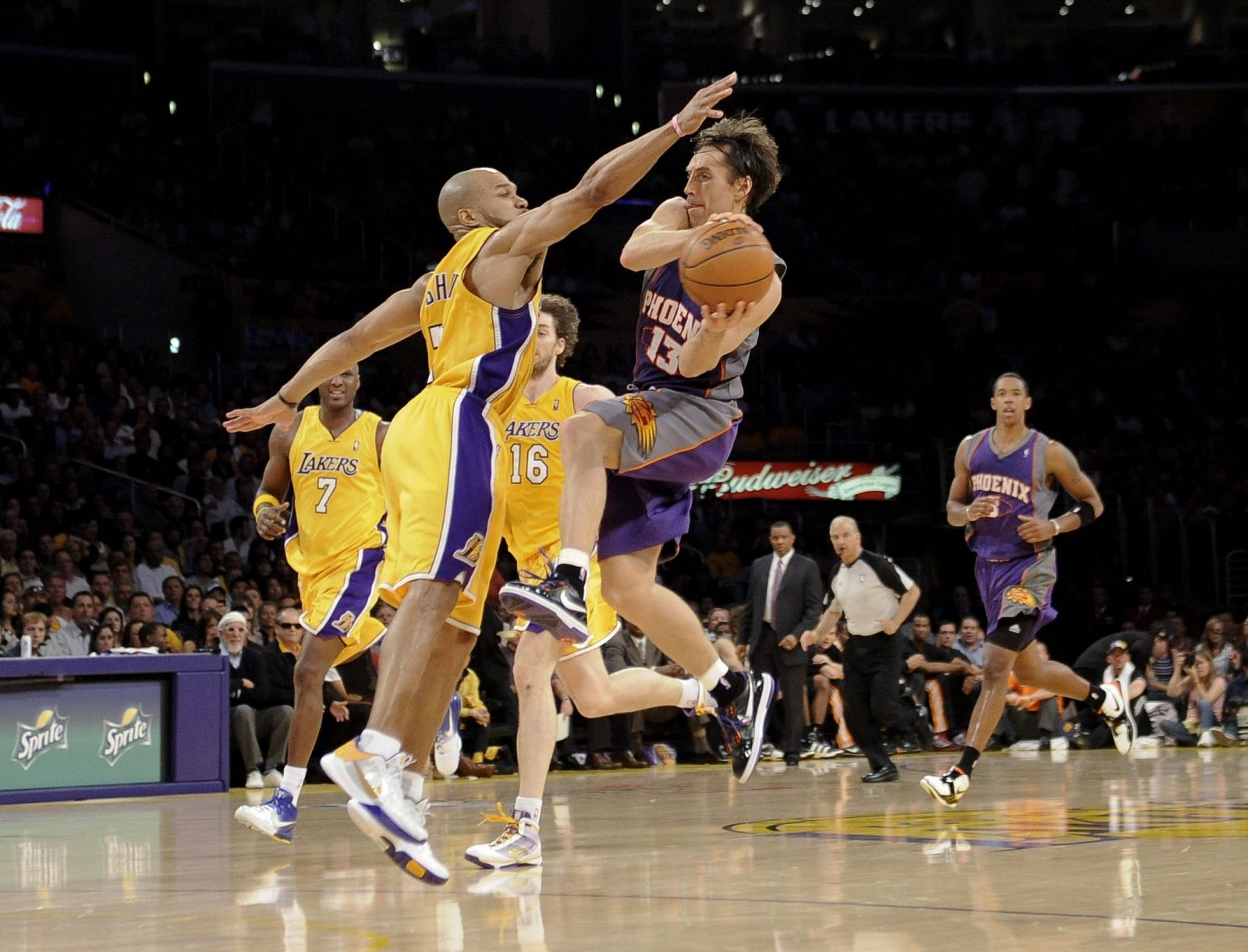 SUNS DE PHOENIX VS LAKERS DE LOS ÁNGELES