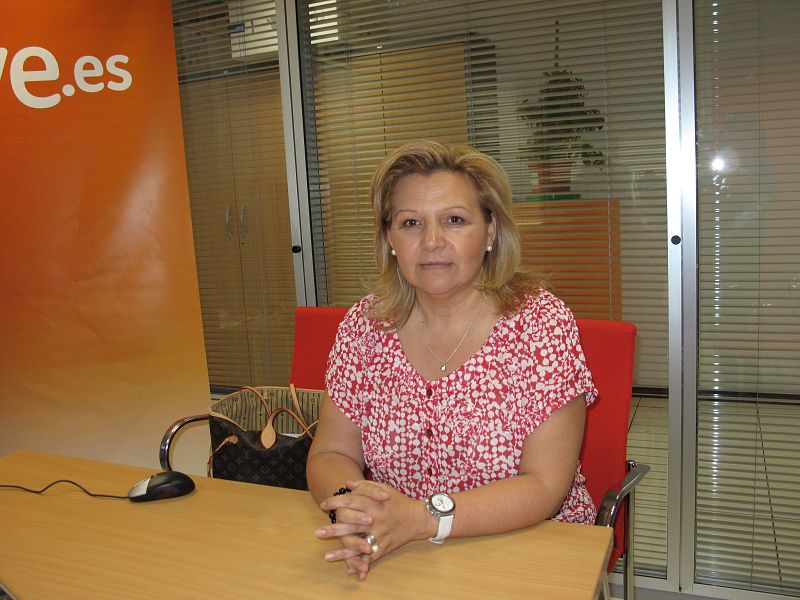 La presidenta de la Asociación de Víctimas del Terrorismo (AVT), Ángeles Pedraza.