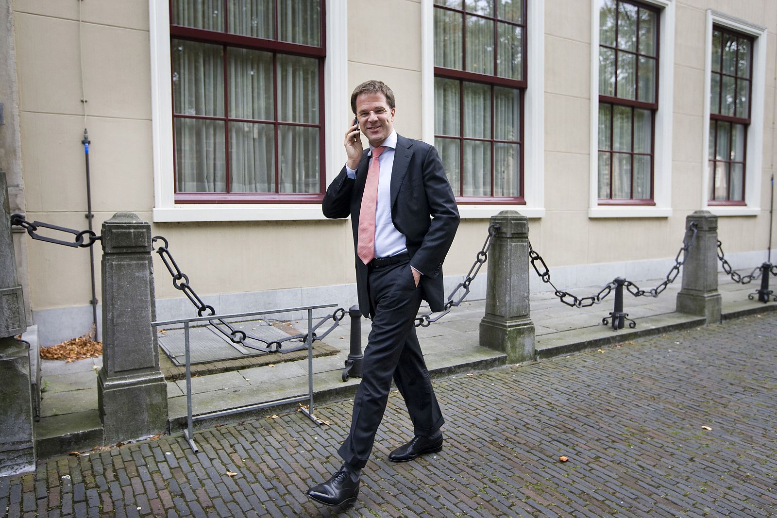 El líder del VVD, Mark Rutte