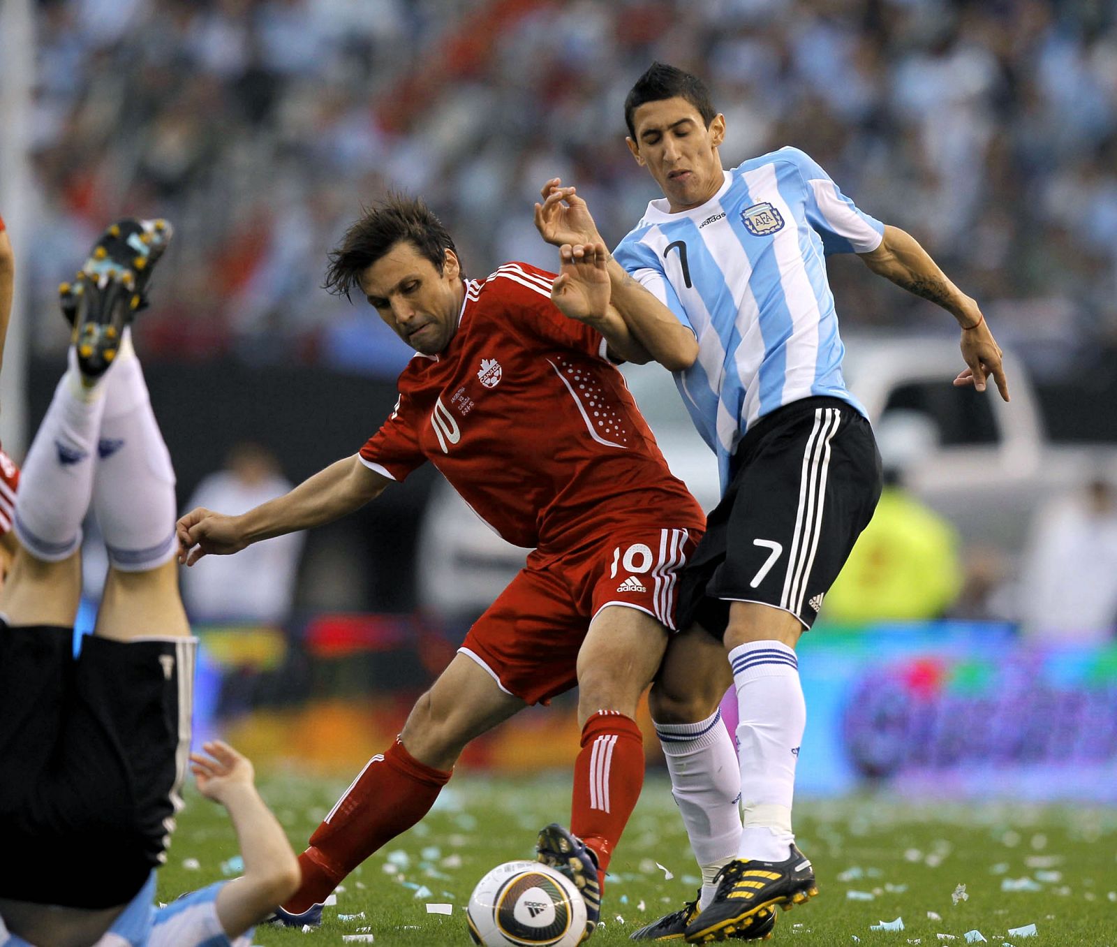 Di María jugará el Mundial con la selección argentina y después confía en ir al Madrid.