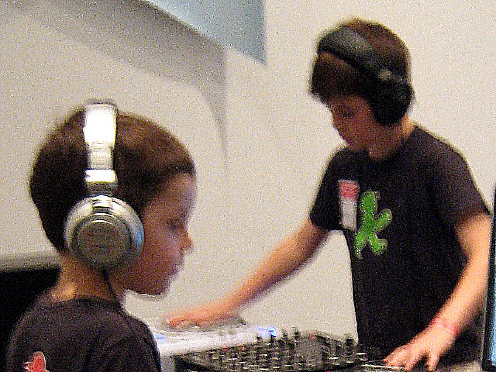 En el Sónarkids, como auténticos Dj's