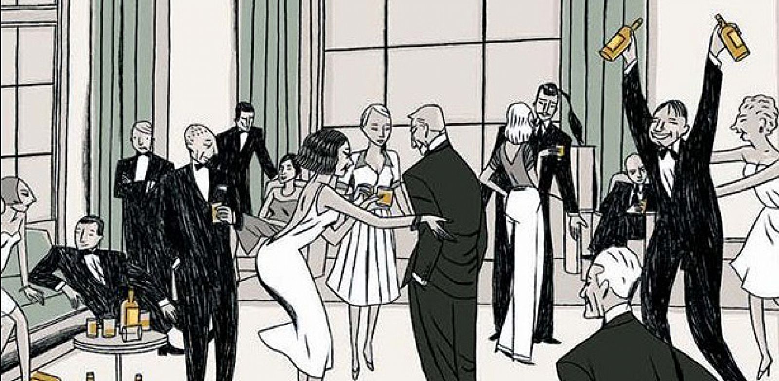Viñeta de 'Los impostores', de Christian Cailleaux