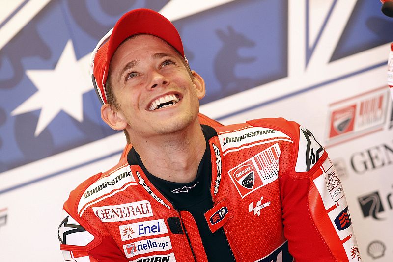 Casey Stoner ocupa la octava plaza de la clasificación general.