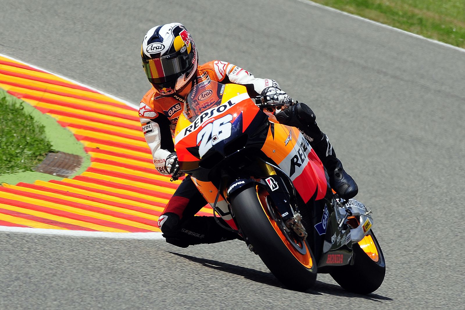 El piloto español de Repsol Honda, Dani Pedrosa.