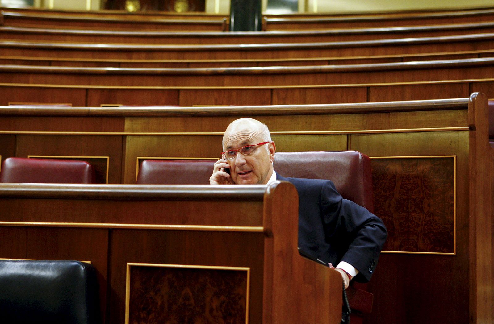 El portavoz de CiU, Josep Antoni Duran Lleida, en el Congreso