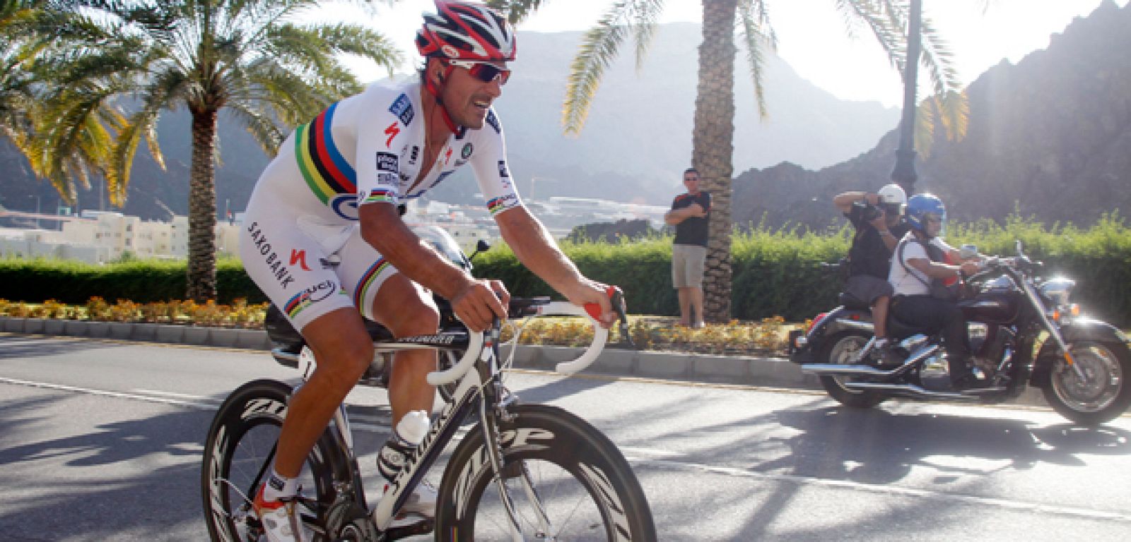 Fabian Cancellara estuvo en el punto de mira por un supuesto motor en su bici.