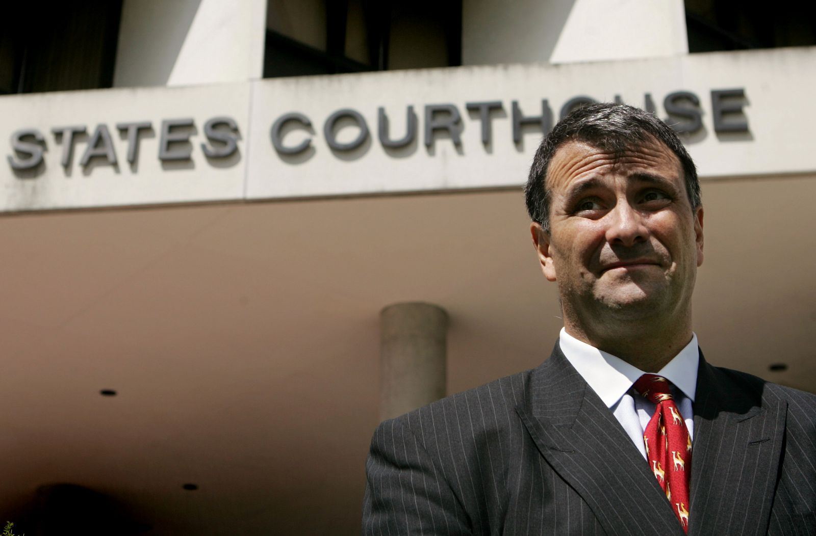 El 'lobbysta' Jack Abramoff en los juzgados de Miami.