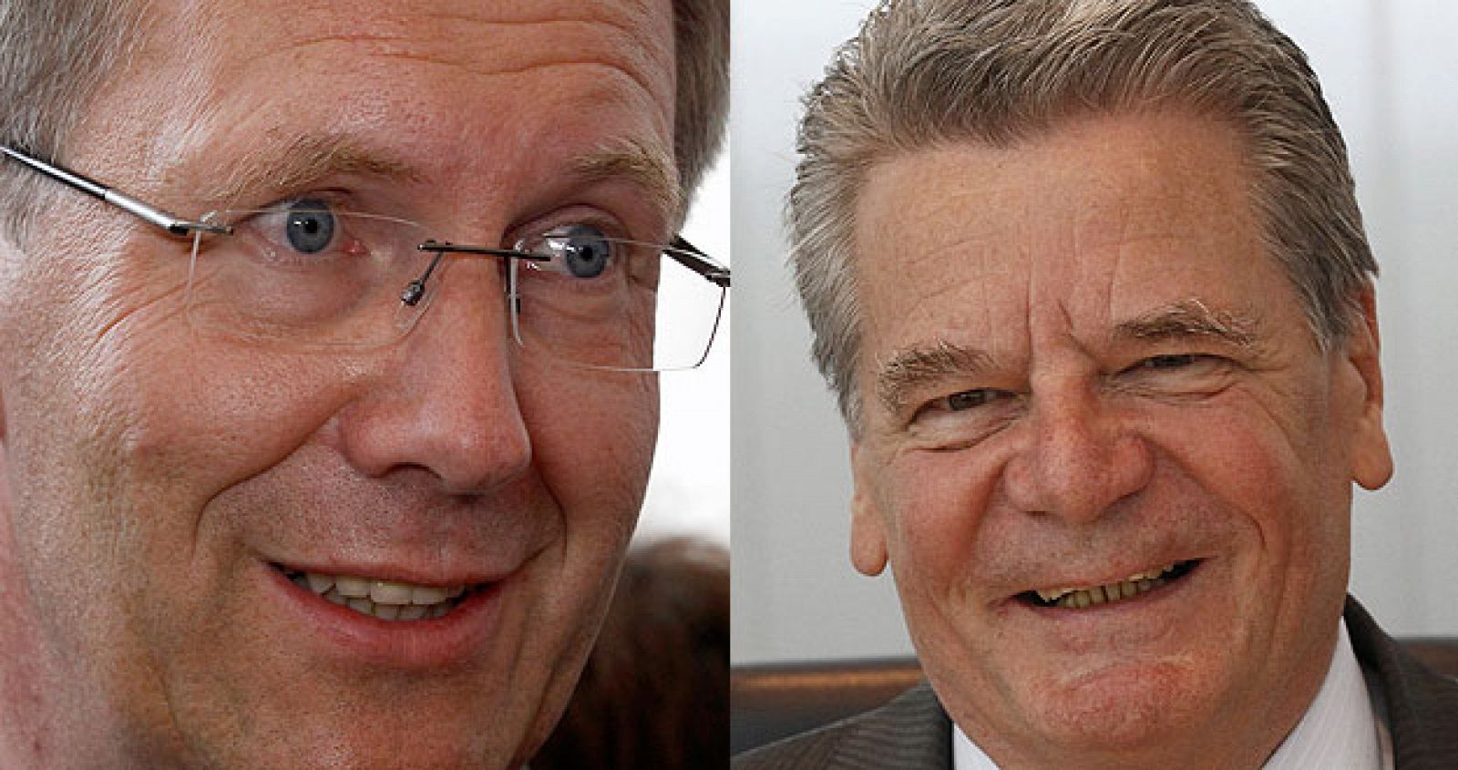 El candidato democristiano, Christian Wulff, goza de menos popularidad que el de la oposición, Joachim Gauck.