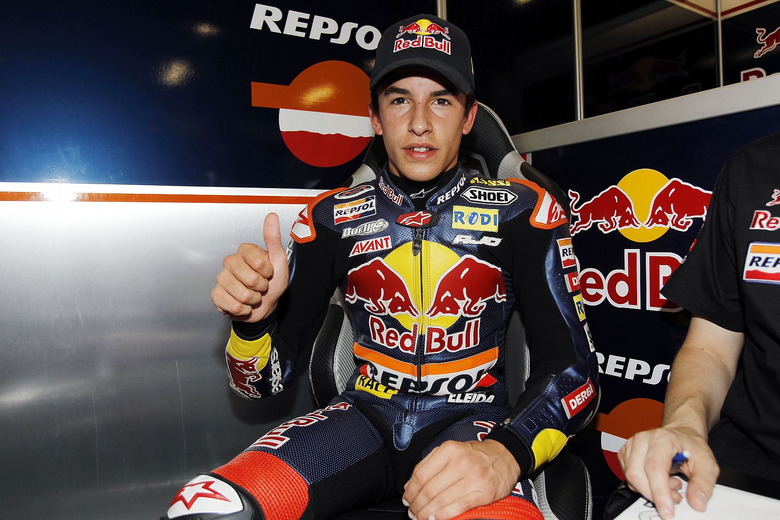 Marc Márquez logró su tercera 'pole' consecutiva.