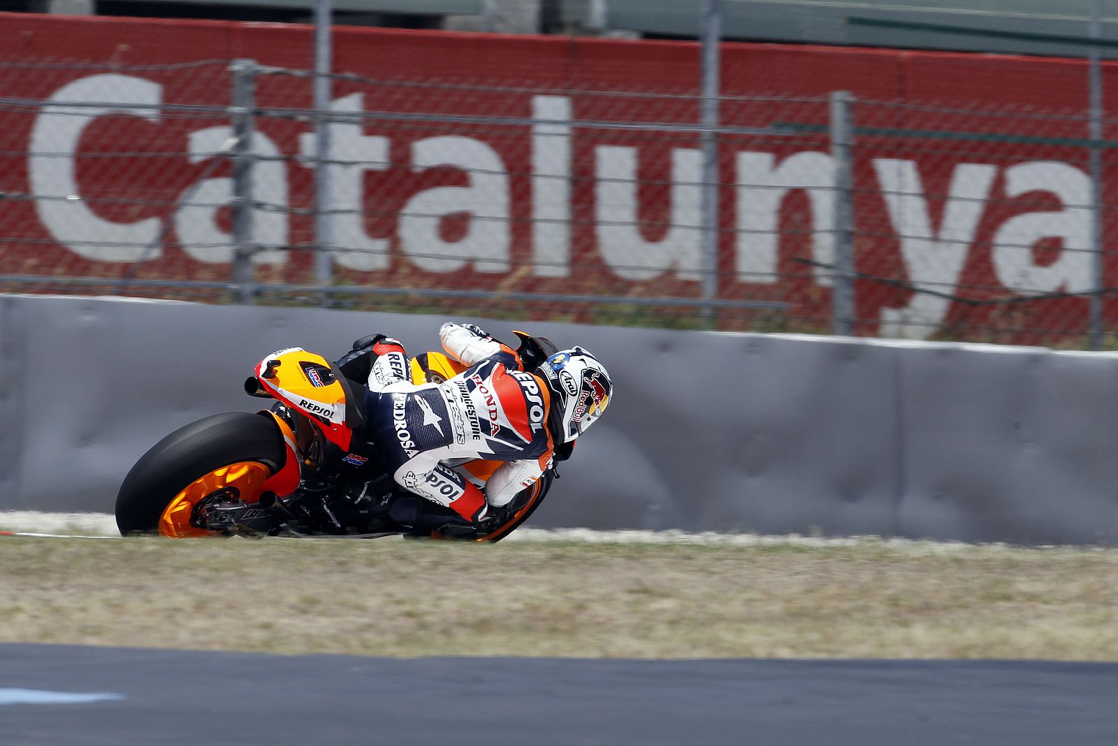 Dani Pedrosa no termina de encontrar el punto de su Honda.