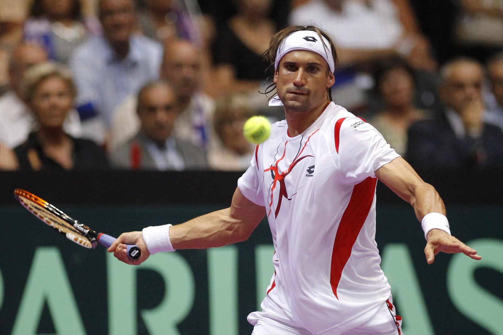 Ferrer ha caído ante Monfils en el primer partido de cuartos de final de la Davis.