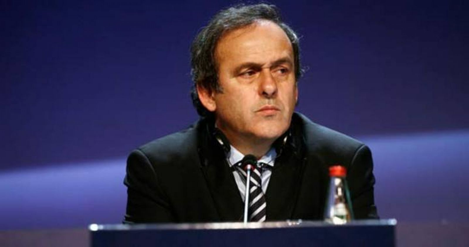 El presidente de la UEFA Michel Platini.