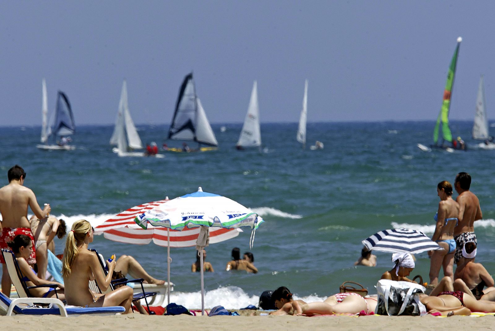 Playa de Las Arenas de Valencia.