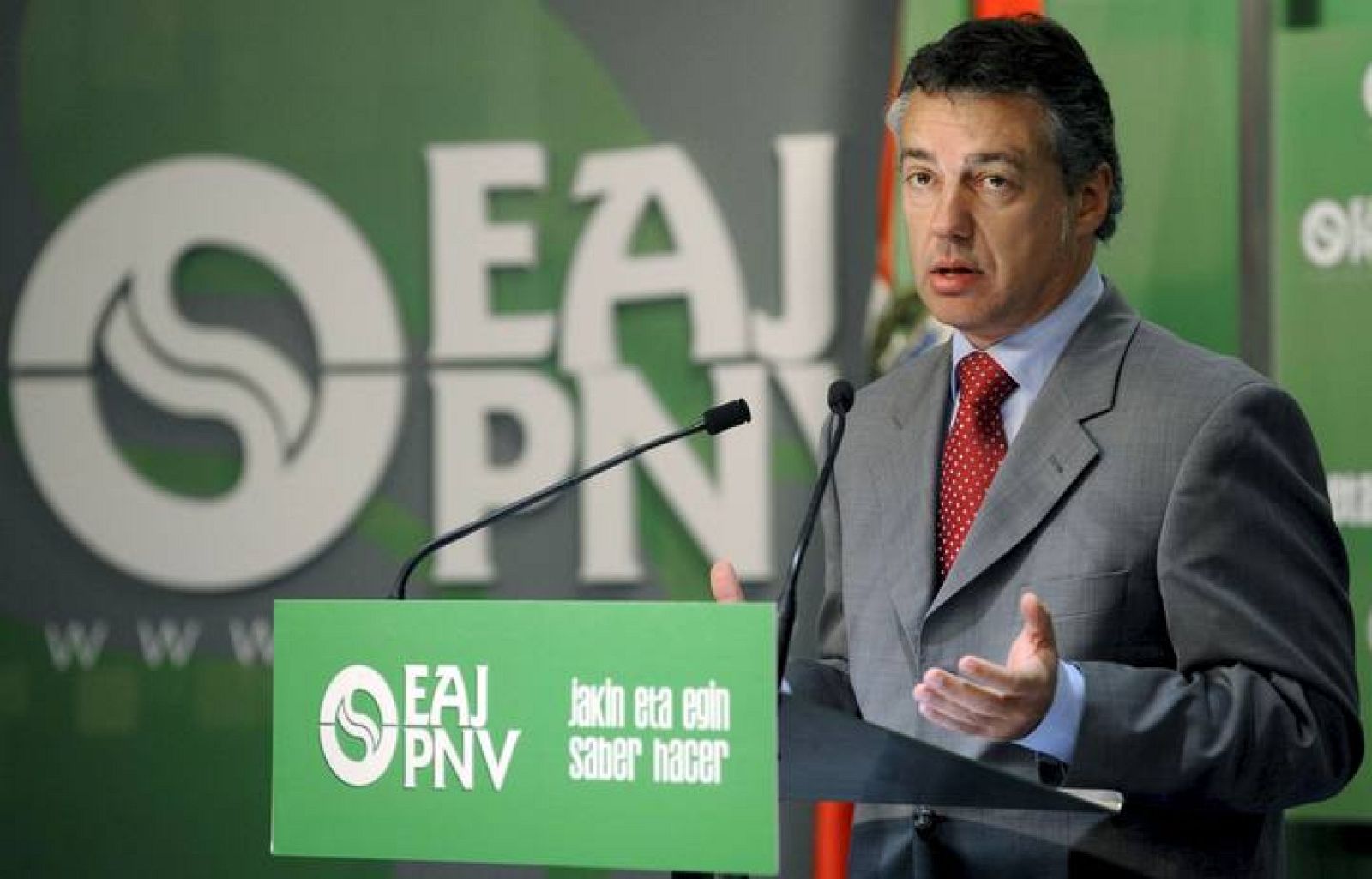 El presidente del EBB del PNV, Iñigo Urkullu