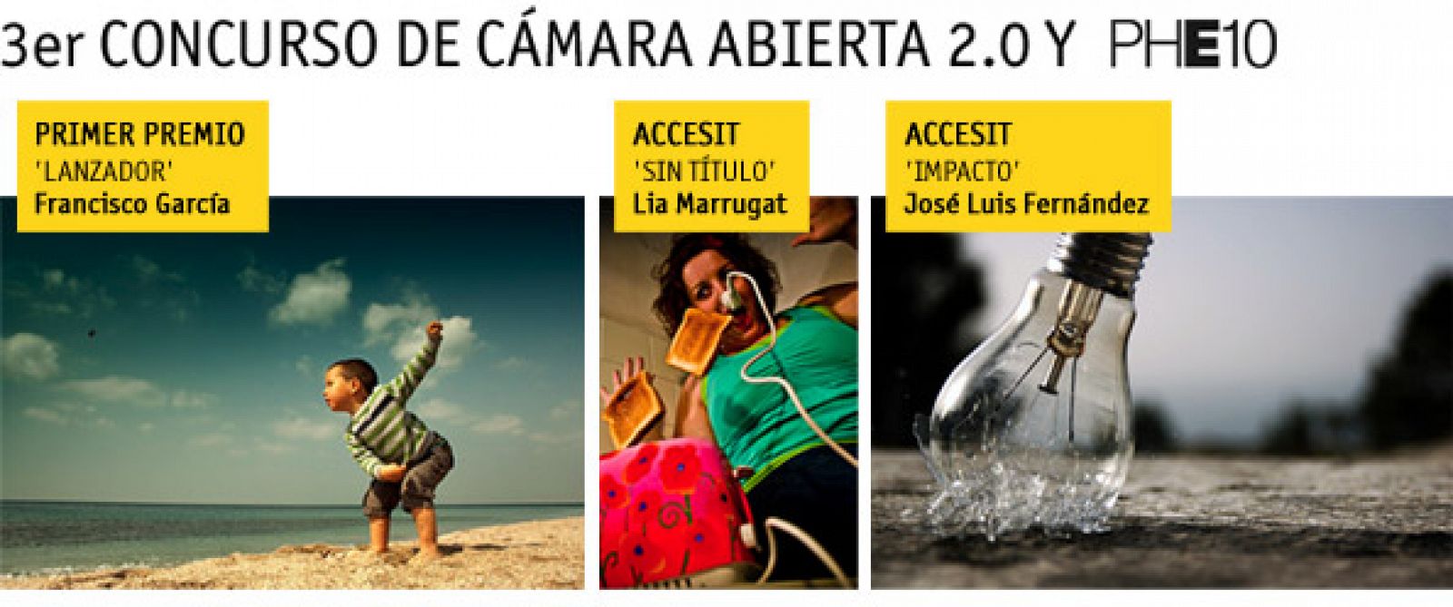 Ganadores III concurso de fotografía PhotoEspaña - Cámara Abierta 2.0