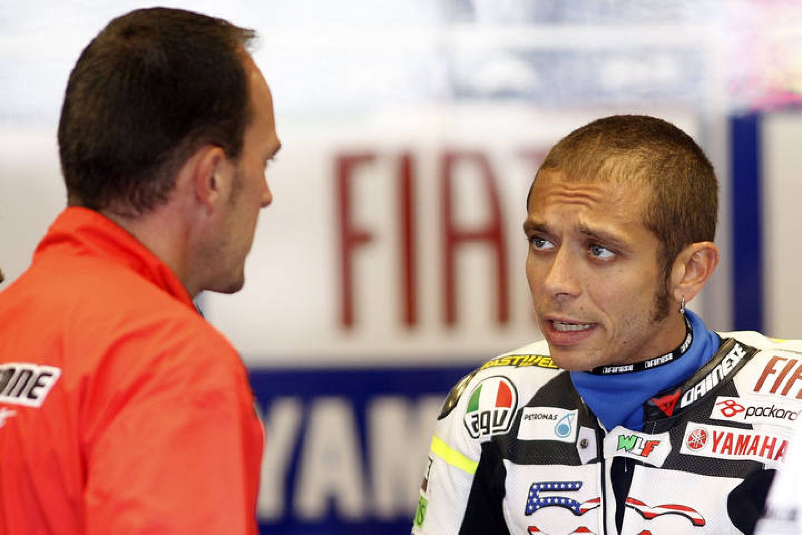 Valentino Rossi no ha podido pasar de la sexta plaza en la clasificación.