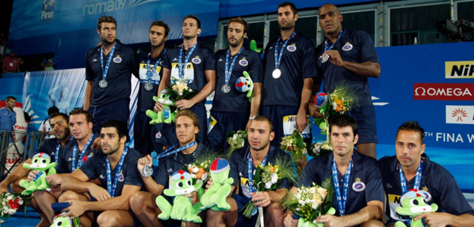 La selección española de waterpolo se ha colgado el bronce del Mundial.