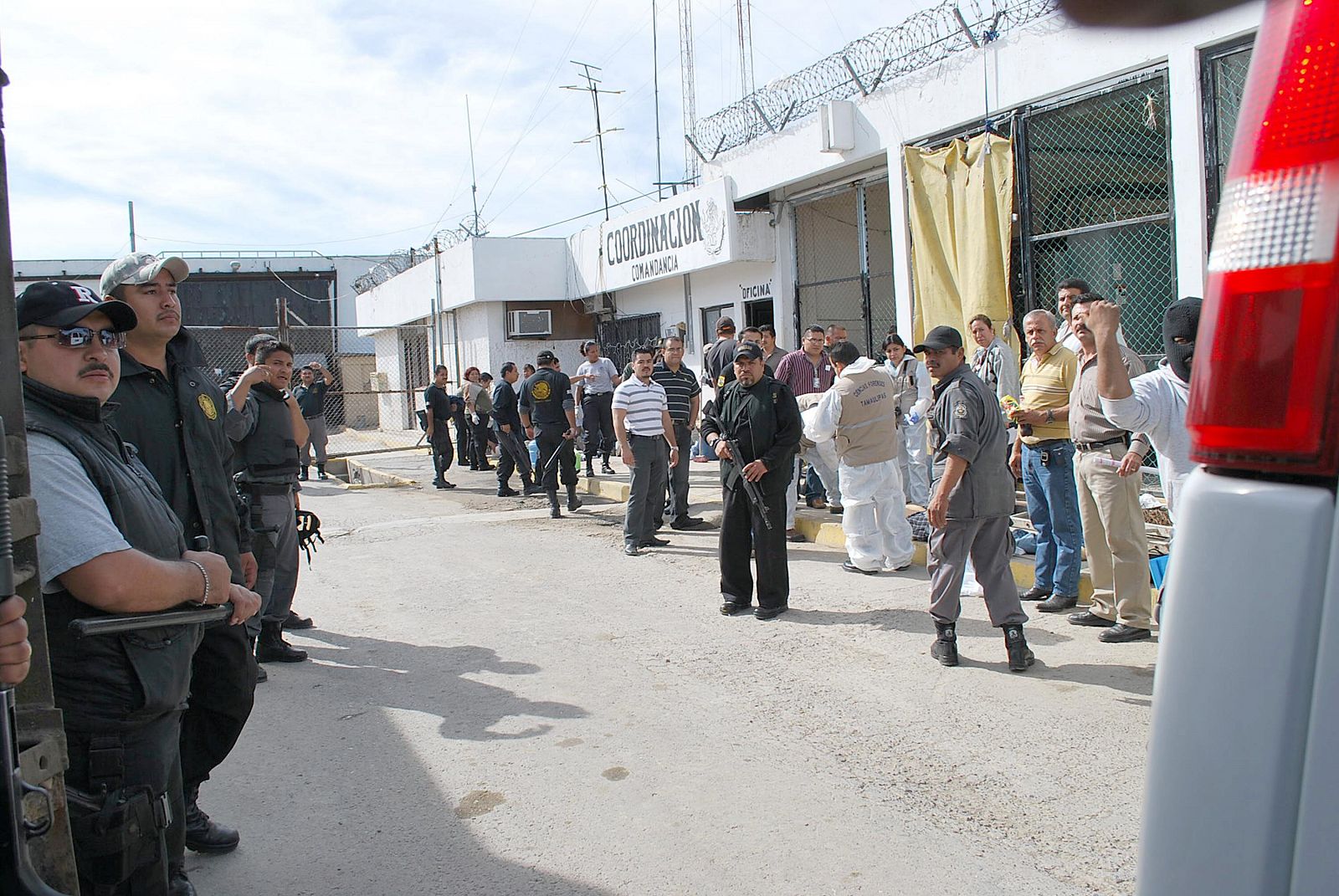 Fotografía de archivo fechada en junio de 2009 en la que se ven las instalaciones del penal de Matamoros (México)