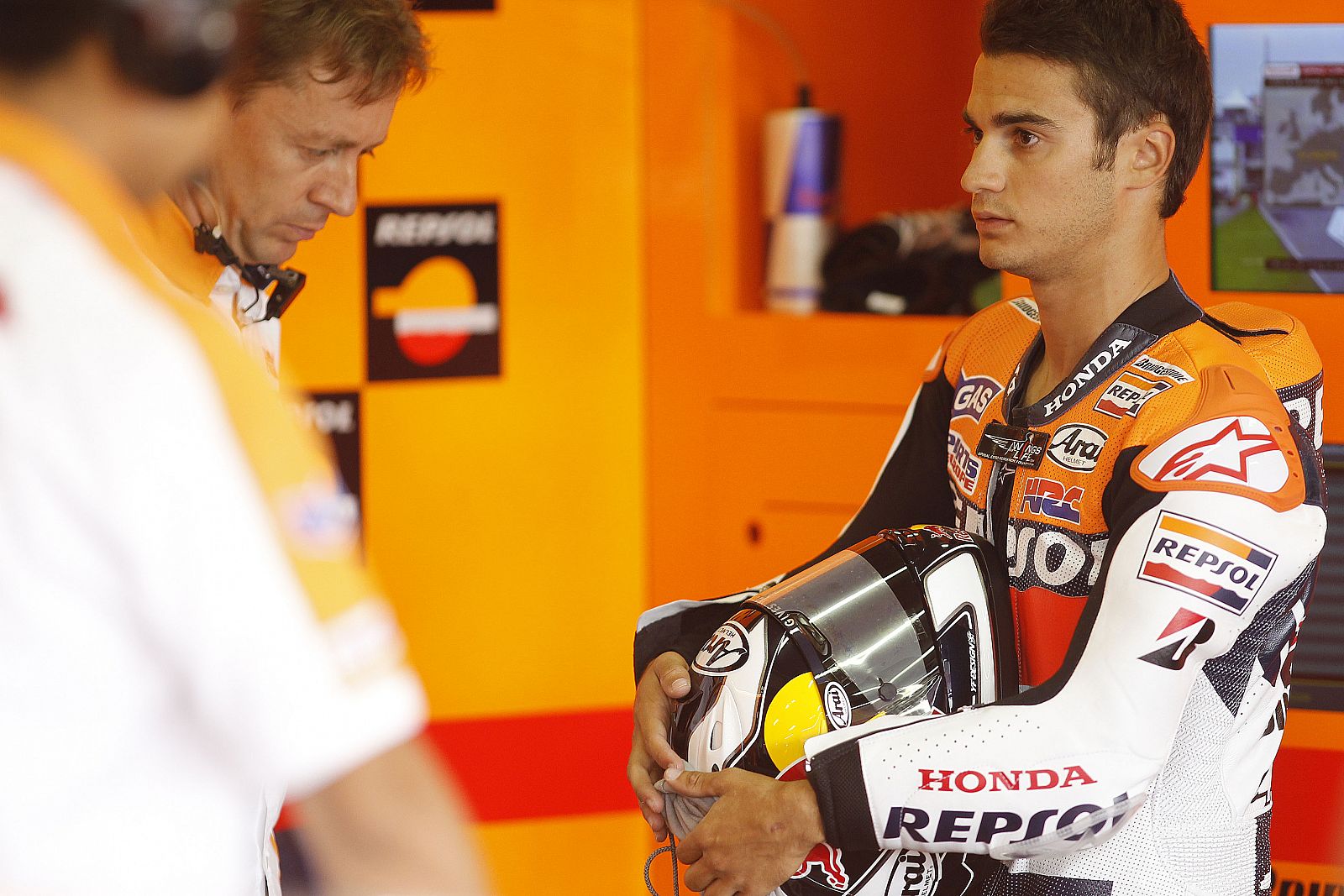 Dani Pedrosa ha marcado el tercer mejor tiempo en el test de Brno.