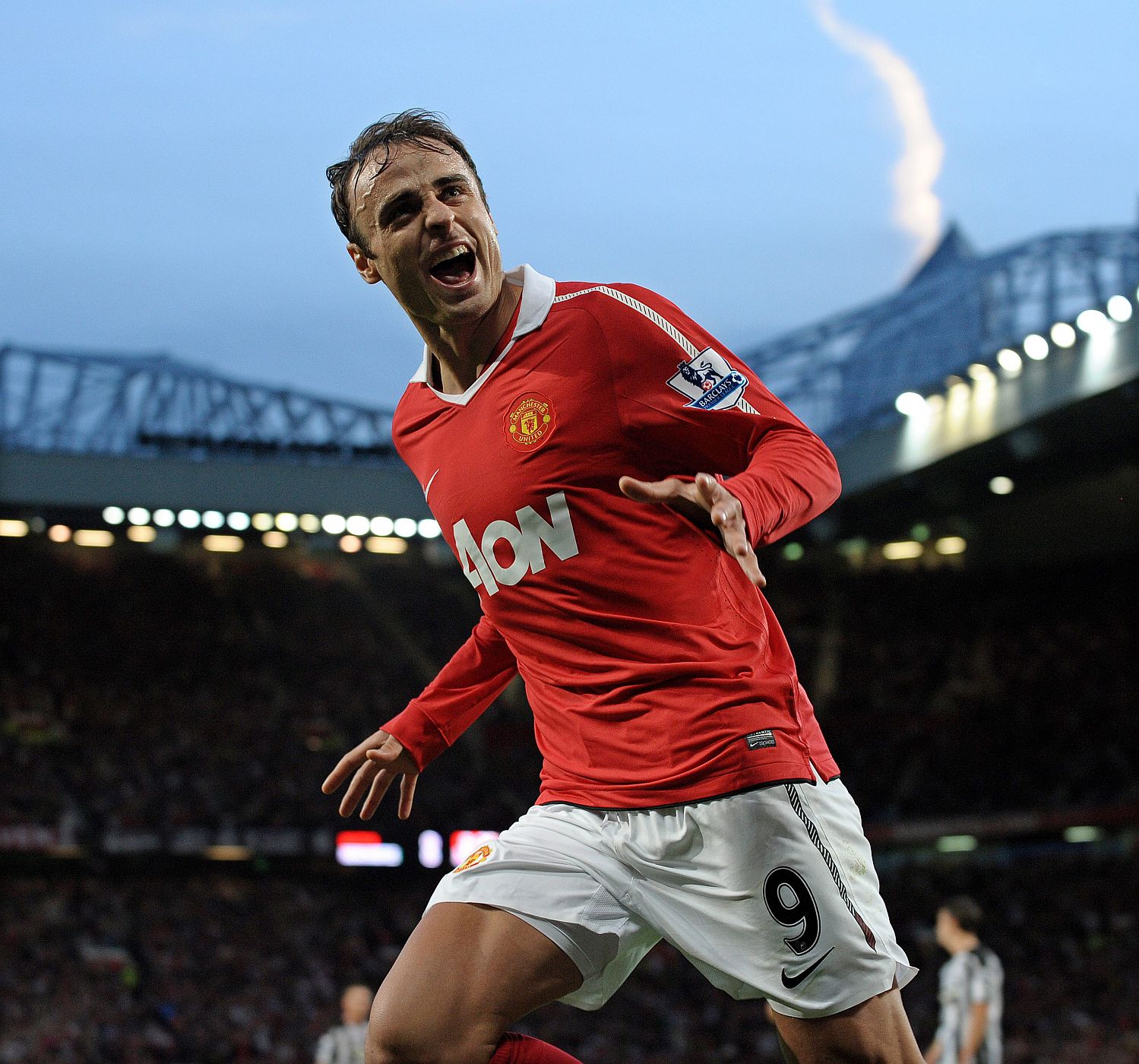 El jugador del Manchester United Dimitar Berbatov.