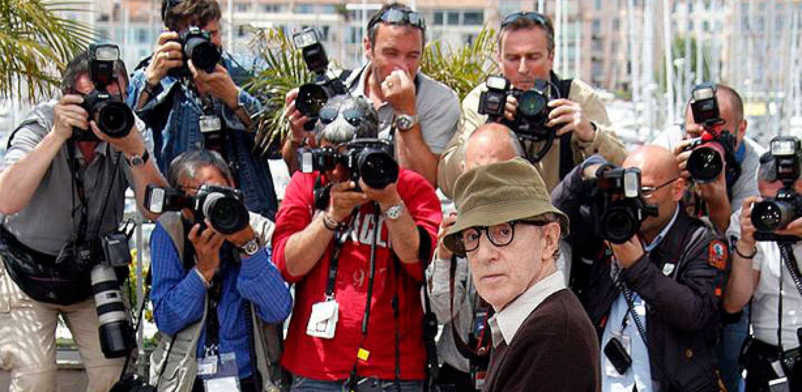 Woody Allen en el Festival de Cannes de 2010