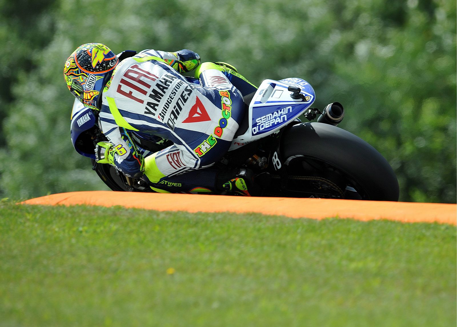 El italiano Valentino Rossi.